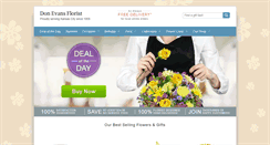 Desktop Screenshot of donevansflorist.com